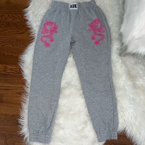Adika Dragon Print Sweatpants